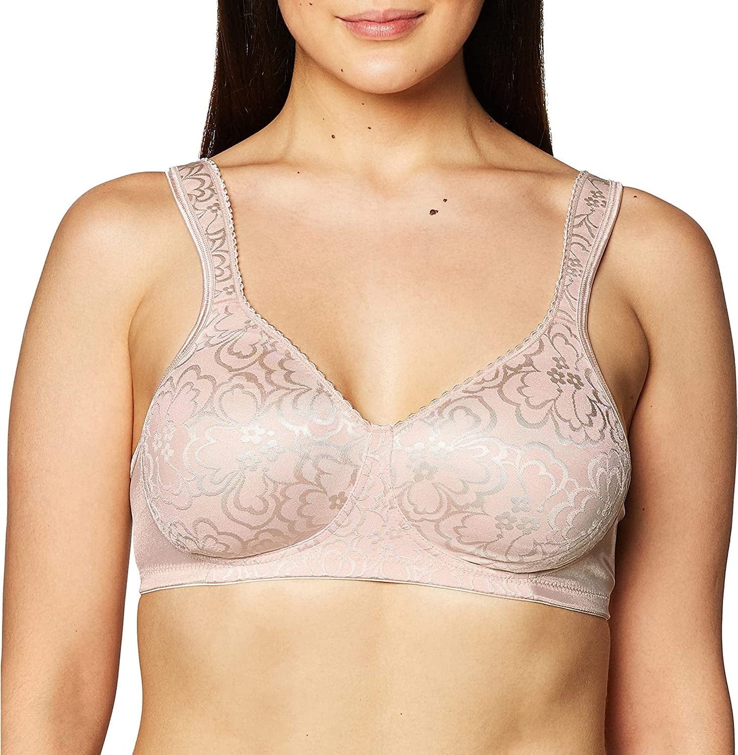 18-Hour Ultimate Lift Wireless Bra, Wirefree Bra with Support, Full-Coverage Wireless Bra for Everyday Comfort Sandshell / 1 / 40D