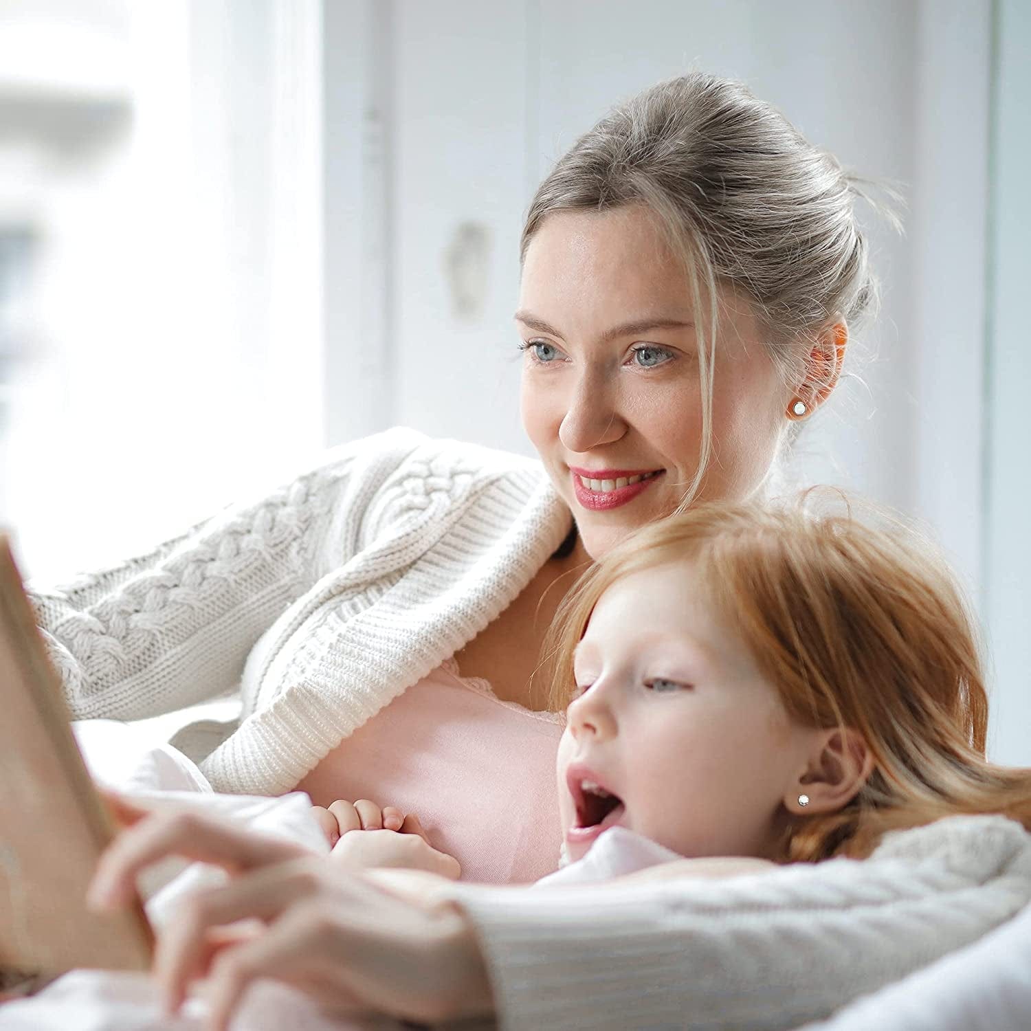 18 Pairs Stainless Steel Stud Earrings Set for Women Men Star Moon Flower Heart Leaf Opal 20G Cartilage Earrings Hypoallergenic Flatback Earrings Piercing Jewelry Apparel & Accessories > Jewelry > Earrings Staligue