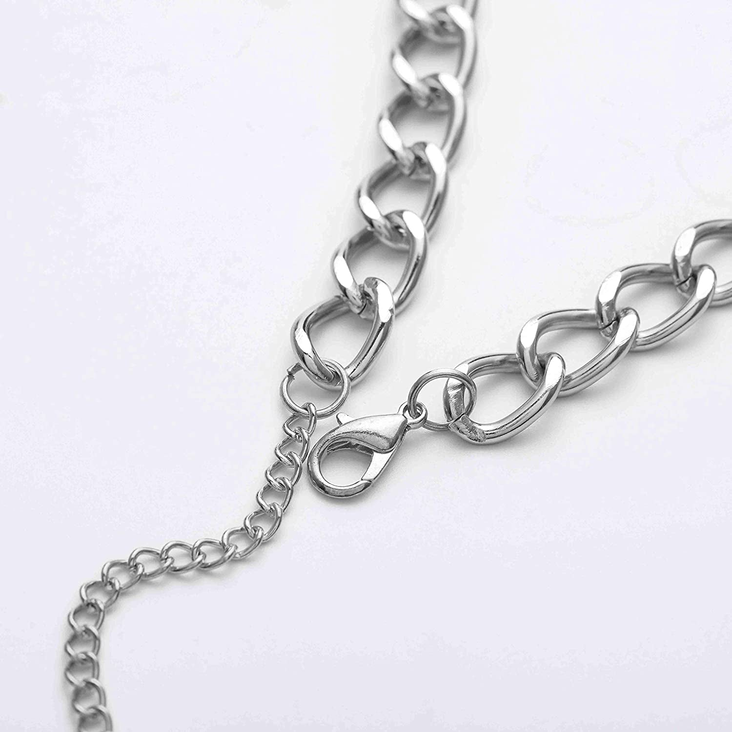 Nicute Layered Waist Chain Letters Rhinestone Belly Chains Fashion Crystal Body Jewelry for Women and Girls (Silver) Apparel & Accessories > Jewelry > Body Jewelry Nicute