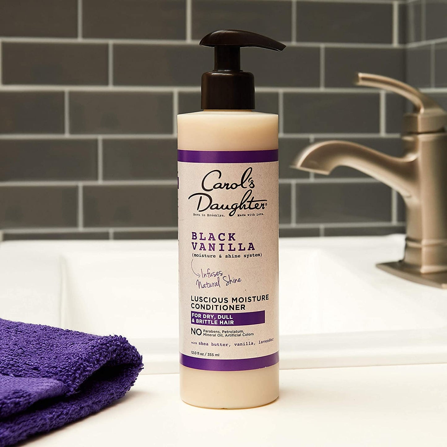 Carol’S Daughter Black Vanilla Curly Hair Sulfate Free Shampoo and Conditioner Set for Dry, Damaged Natural Hair, Moisturizing and Hydrating Hair Care Bundle - Made with Shea Butter, Aloe and Rosemary Health & Beauty > Personal Care > Hair Care Carol's Daughter