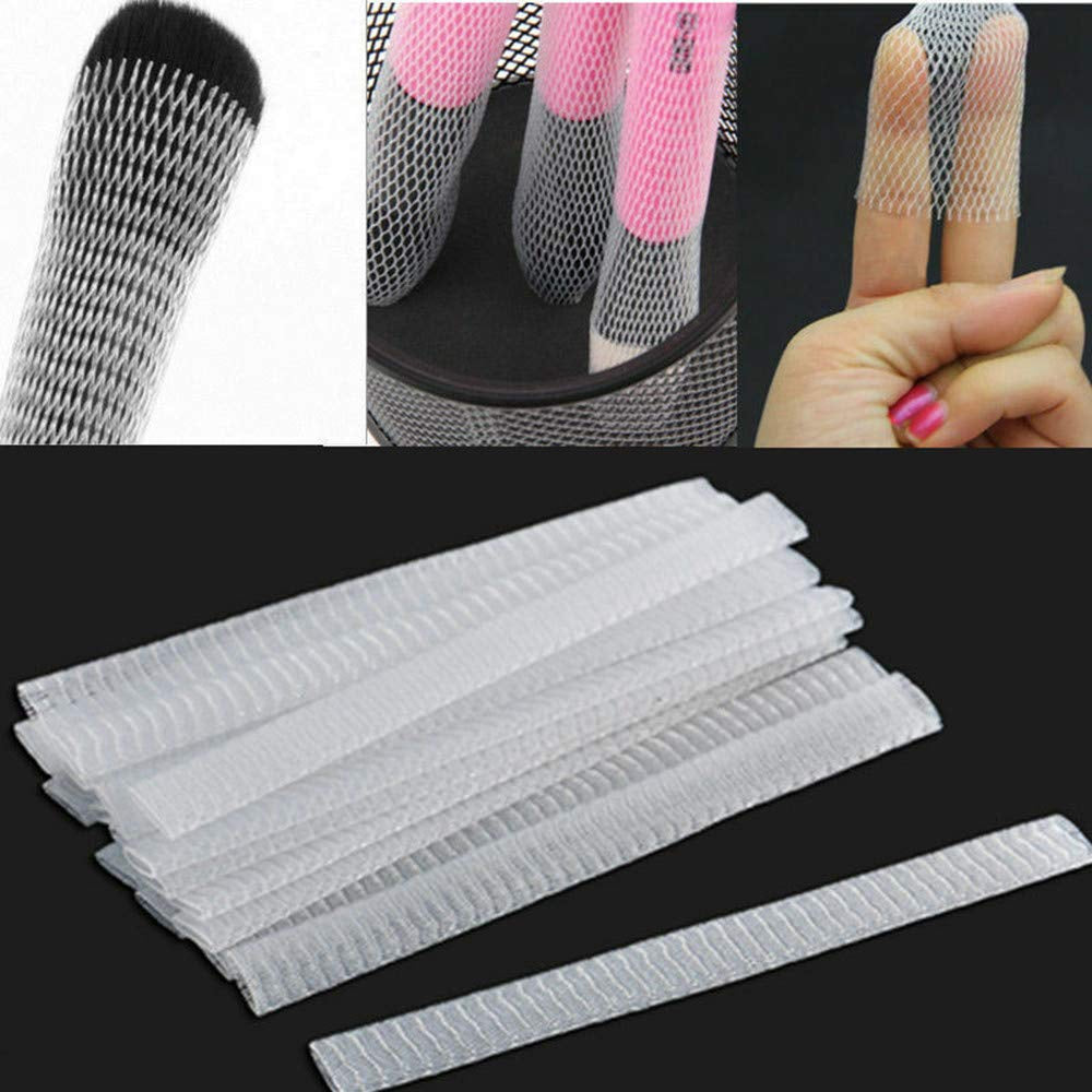 GBSTORE 100Pcs Makeup Cosmetic Beauty Brush Protector Pen Guards Make up Brushes Sheath Mesh Netting Protector Cover Makeup Tools Health & Beauty > Personal Care > Cosmetics > Cosmetic Tools > Makeup Tools GBSTORE