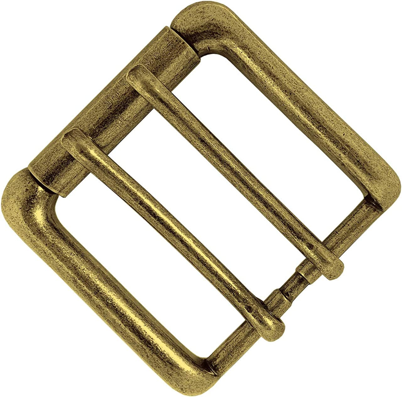 Replacement Belt Buckle Fits 1-1/2"(38Mm) Wide Belt Strap - Multi-Style Options Apparel & Accessories > Clothing Accessories > Belt Buckles Belts.com 31 / Bs9979_antique Brass