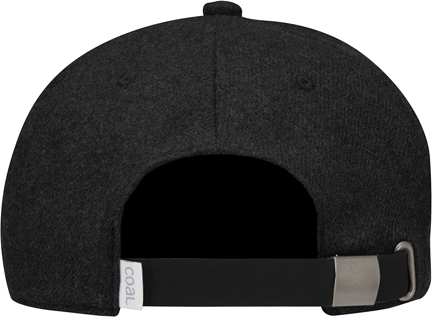 Coal Langley Wool Leather Strapback Baseball Hat Apparel & Accessories > Clothing Accessories > Headwear Coal