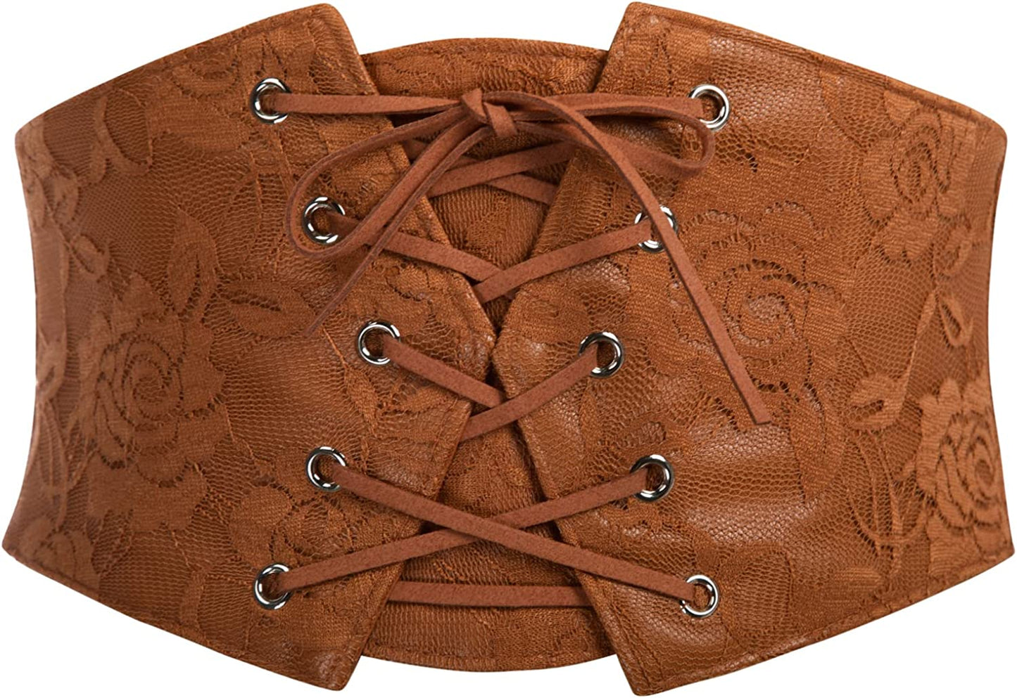 GRACE KARIN Women'S Elastic Stretch Corset Waist Cincher Belt Apparel & Accessories > Clothing Accessories > Belts GRACE KARIN Coffee XX-Large