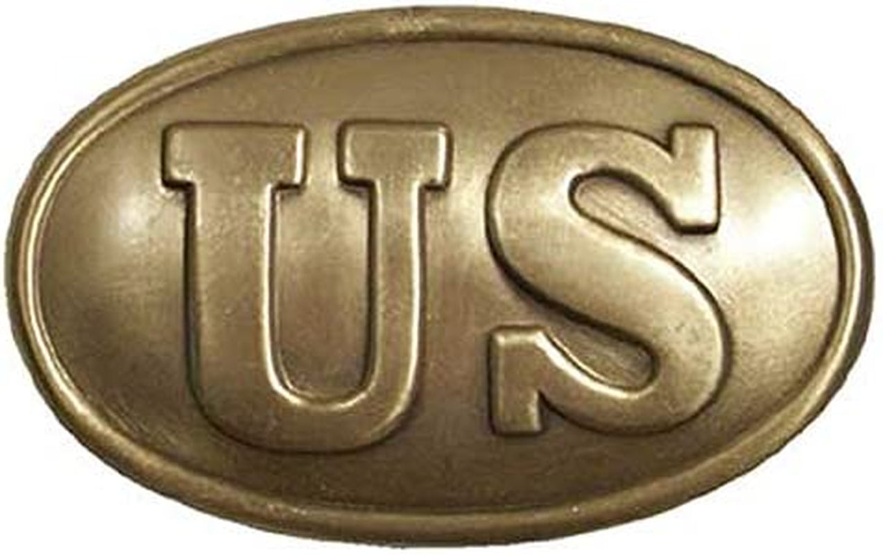 TD ZW Treasure Gurus Civil War Us Union Army Brass Belt Buckle Apparel & Accessories > Clothing Accessories > Belt Buckles TG, LLC