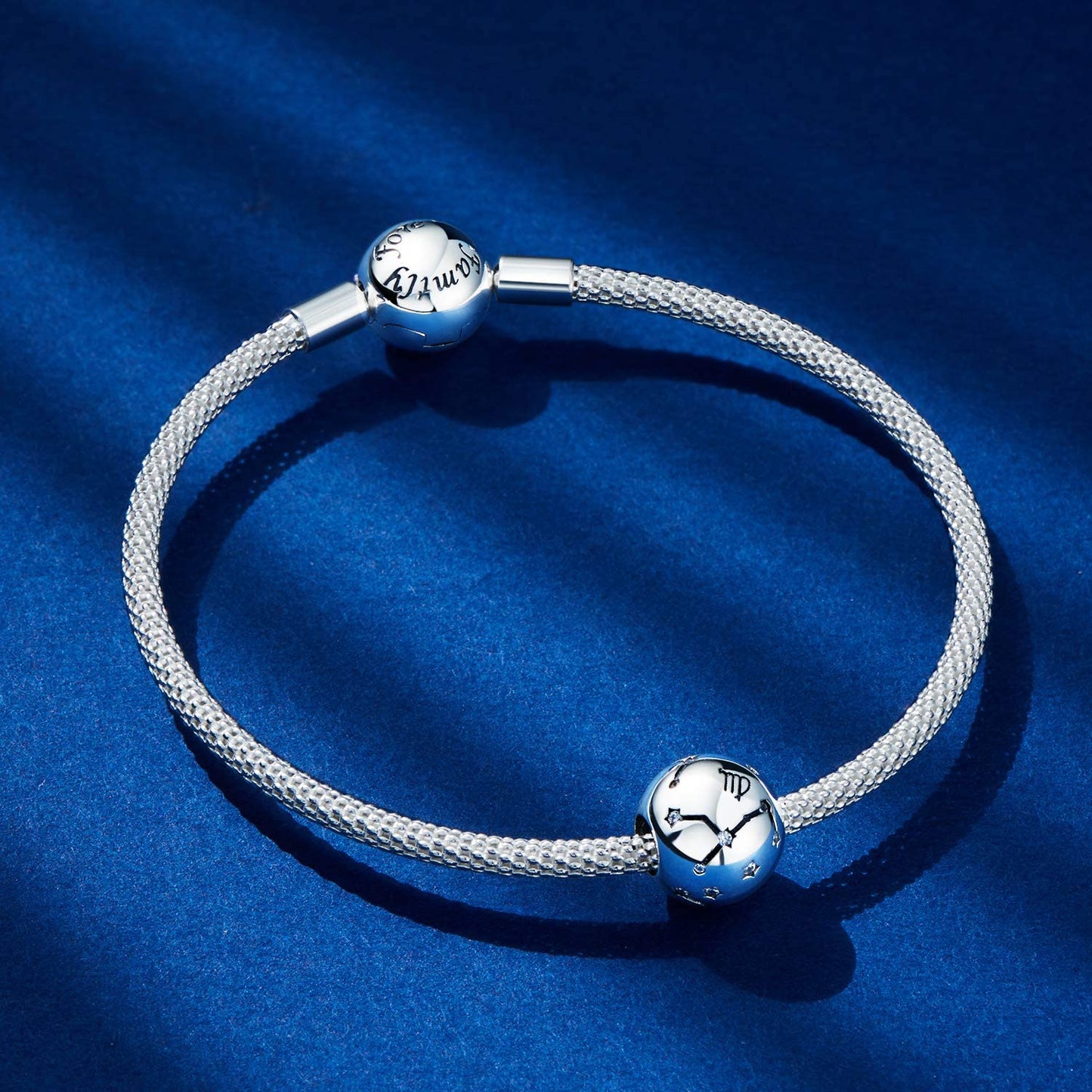 NINGAN 12 Zodiac Sign Birthday Charms - 925 Sterling Silver Charms Fits Women'S Charm Bracelet & Necklace - Birthday Gifts for Girls & Friends Apparel & Accessories > Jewelry > Bracelets NINGAN