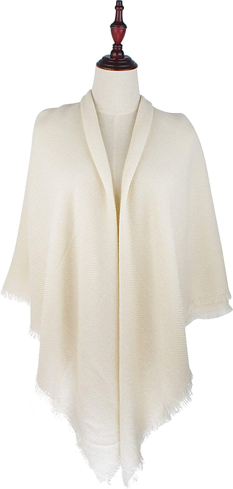 VIVIAN & VINCENT Soft Classic Luxurious Blanket Solid Color Square Scarf Wrap Apparel & Accessories > Clothing Accessories > Scarves & Shawls VIVIAN & VINCENT