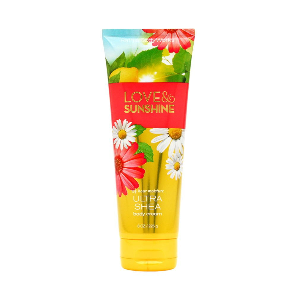 Bath & Body Works, Love and Sunshine, Ultra Shea Body Cream Health & Beauty > Personal Care > Cosmetics > Bath & Body Bath & Body Works