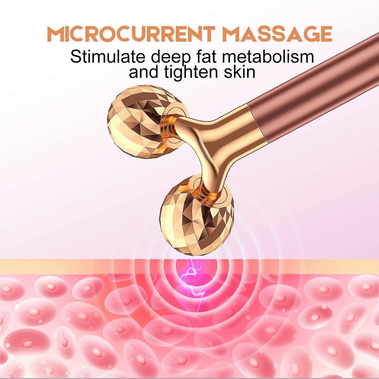 2 in 1 Face Massager Roller Electric Face Roller, 3D Roller and T Shape Face Massager Kit Gift Set for Face Skin Care Tools Health & Beauty > Personal Care > Cosmetics > Cosmetic Tools > Skin Care Tools SSGP
