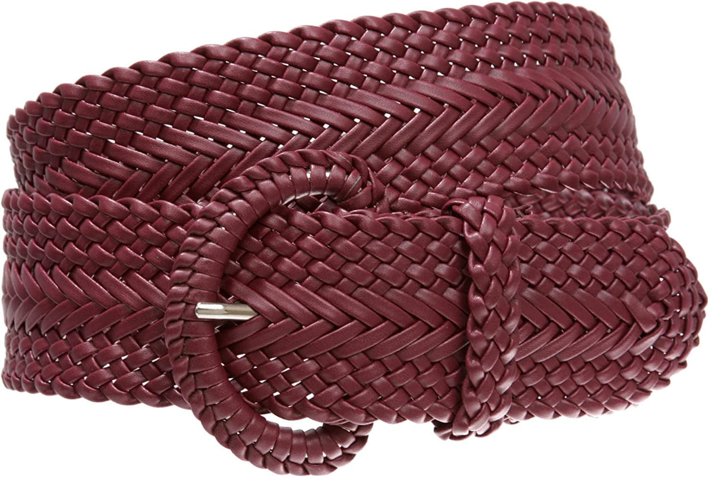 2 Inch Wide Hand Made Soft Metallic Woven Braided round Belt Apparel & Accessories > Clothing Accessories > Belts beltiscool