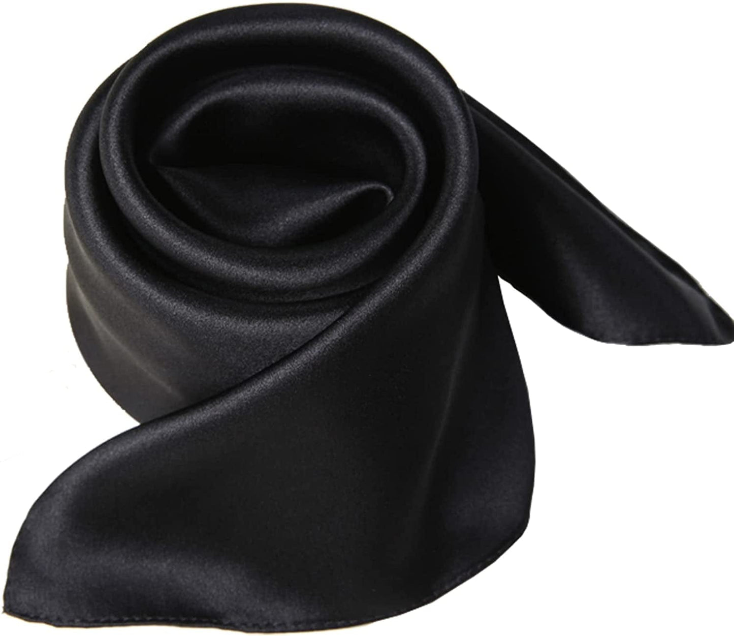 2 Pack 35" Satin Silk like Hair Scarf Bandana Light Head Wraps Neck Face Scarves Cover for Women Apparel & Accessories > Clothing Accessories > Bandanas & Headties woogwin