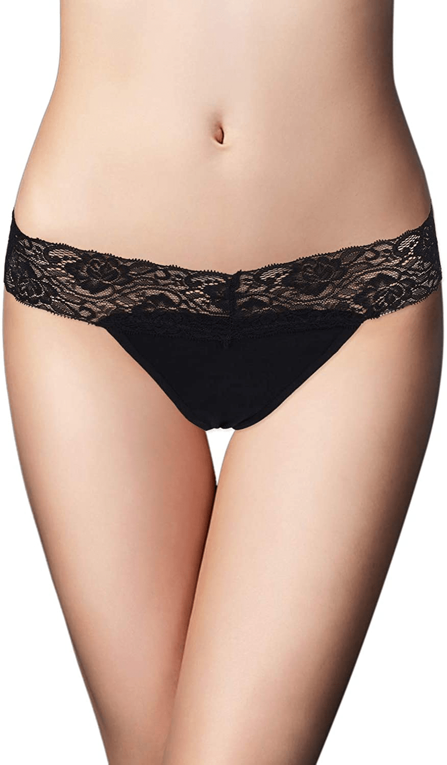 20 Pack Womens Thong Underwear Lace Hollowed Out T Back Low Waist Ice Silk Sexy Cheeky Thong See Through Panties Apparel & Accessories > Clothing > Underwear & Socks > Underwear Sunm Boutique