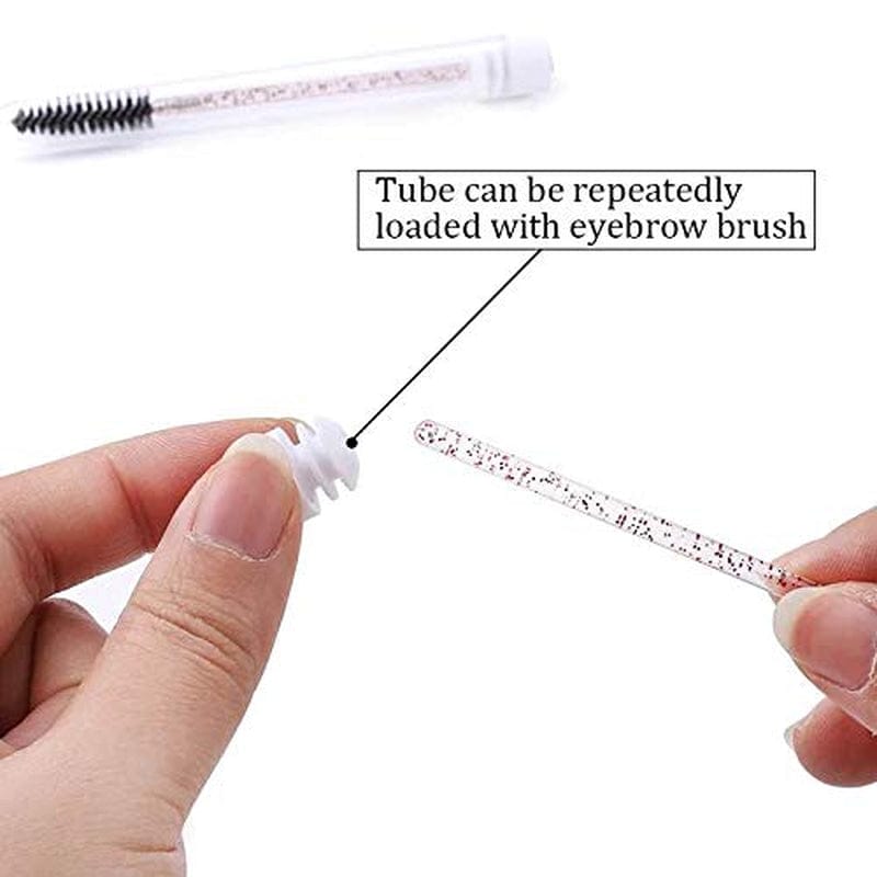 20 Pcs Disposable Mascara Brush Lash Wand in a Tube Make up Tool for Eyelash Extension Supplies (20Pcs) Health & Beauty > Personal Care > Cosmetics > Cosmetic Tools > Makeup Tools LSKeenon