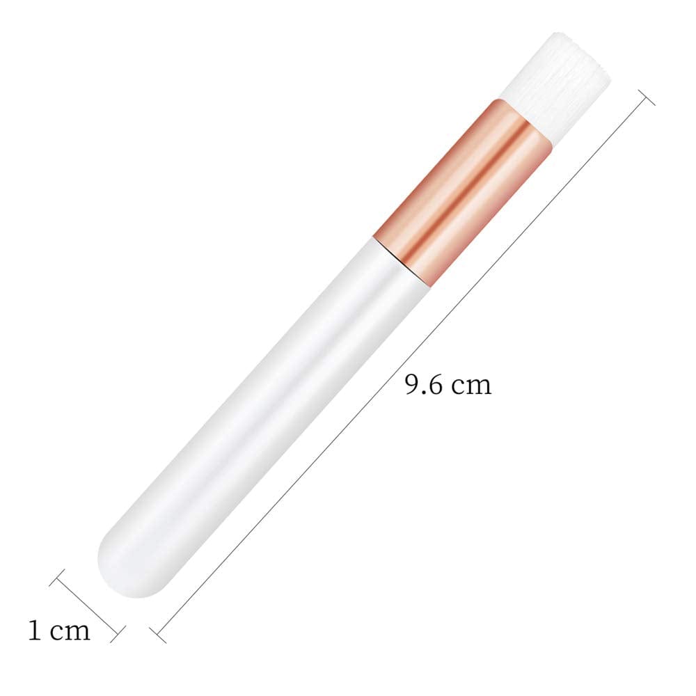 20 Pcs Rose Gold Lash Shampoo Brush Cosmetic Brushes Peel off Blackhead Brush Remover Tool Nose Cleaning Washing Brush Lash Cleanser Brushes by Lskeenon Health & Beauty > Personal Care > Cosmetics > Cosmetic Tools > Makeup Tools LS Keenon