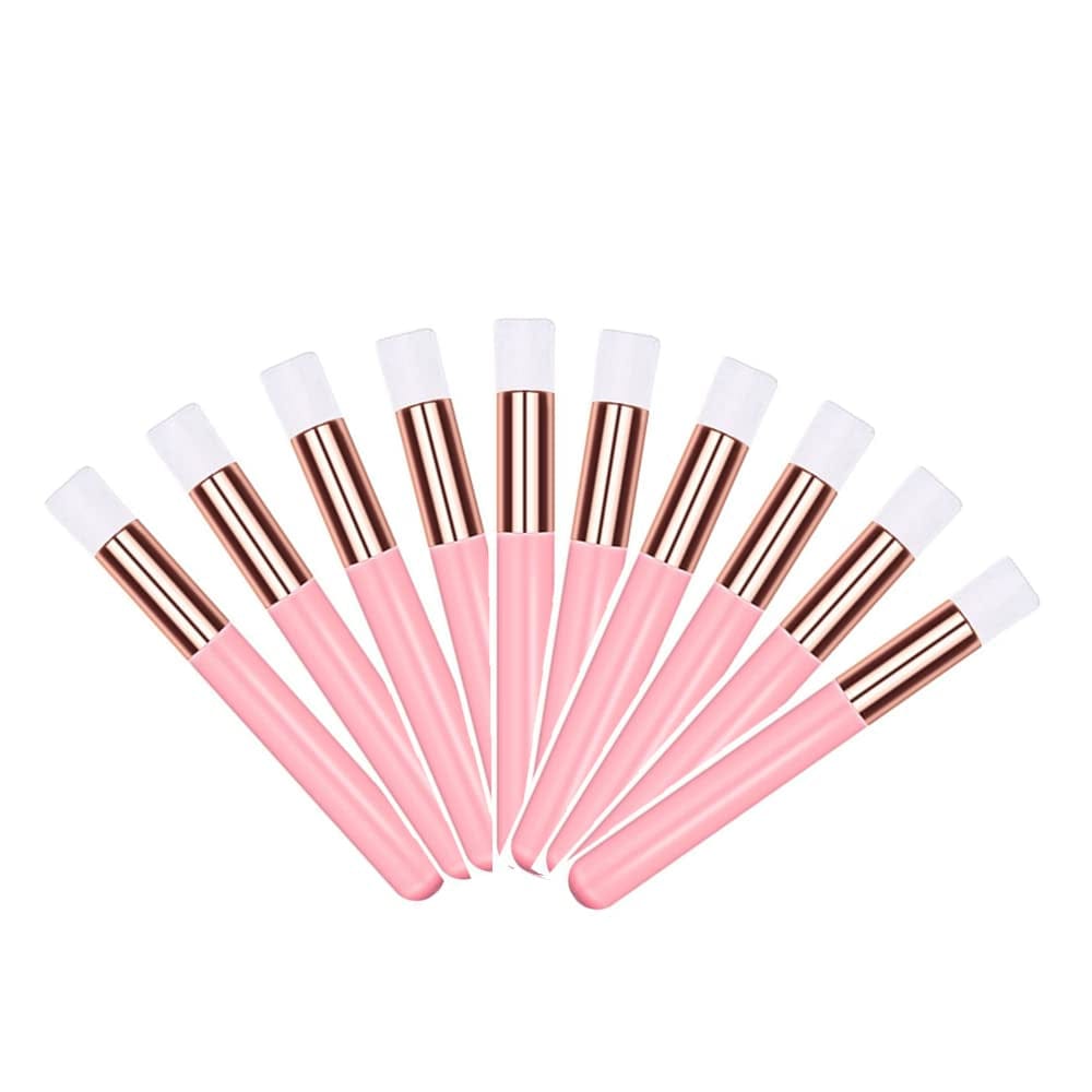 20 Pcs Rose Gold Lash Shampoo Brush Cosmetic Brushes Peel off Blackhead Brush Remover Tool Nose Cleaning Washing Brush Lash Cleanser Brushes by Lskeenon Health & Beauty > Personal Care > Cosmetics > Cosmetic Tools > Makeup Tools LS Keenon pink