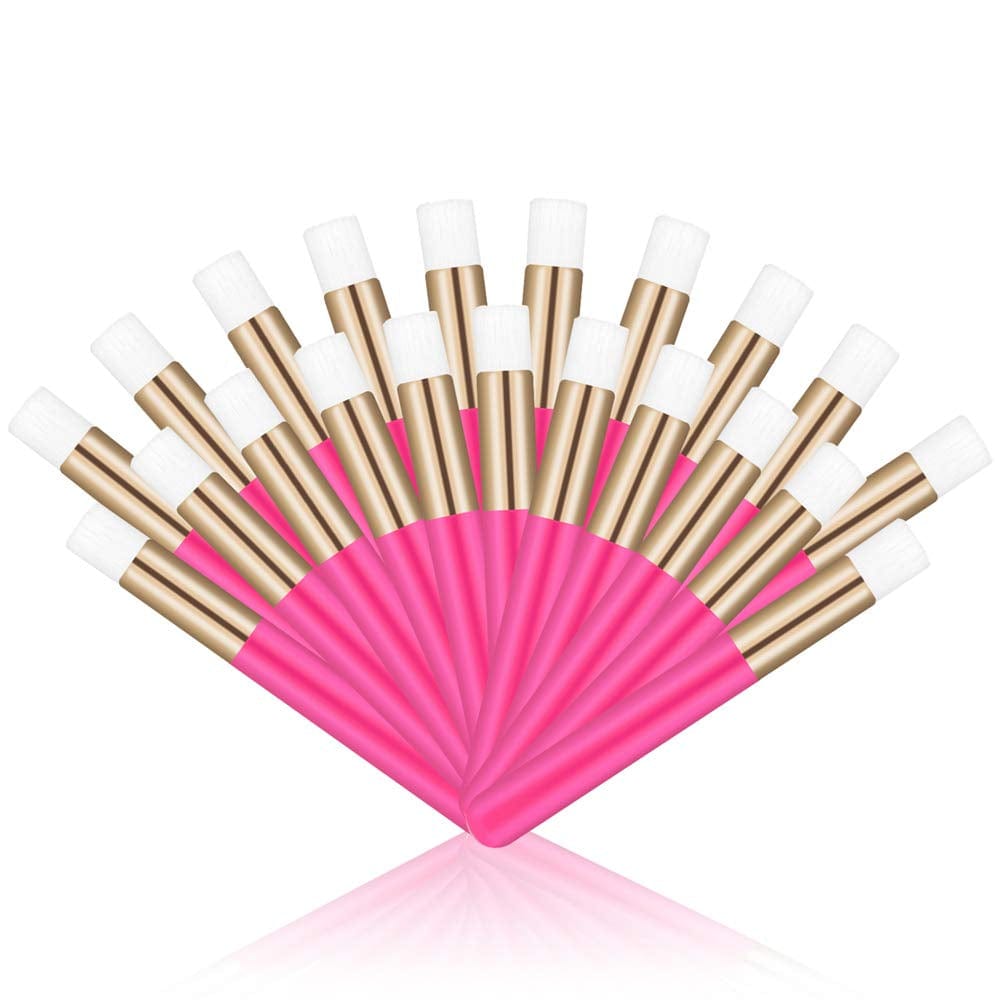 20 Pcs White Lash Shampoo Brush Eyelash Extensions Supplies Cosmetic Brushes Peel off Blackhead Brush Remover Tool Lash Cleanser Soft Brushes (20PC) Health & Beauty > Personal Care > Cosmetics > Cosmetic Tools > Makeup Tools Ipien Hot Pink