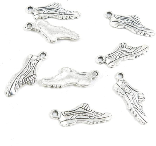 20 Pieces Antique Silver Tone Jewelry Making Charms Pendant Findings Craft Supplies Bulk Lots Arts T1YW5 Sports Shoes Sneakers 730