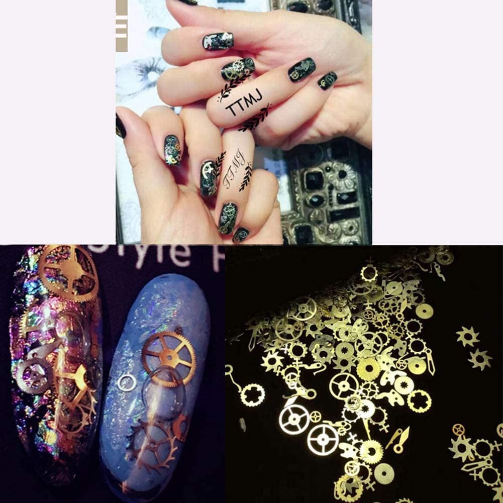 200 Gram Antique Metal DIY Pendant Clock Watch Wheel Gear Cog for Jewelry Making