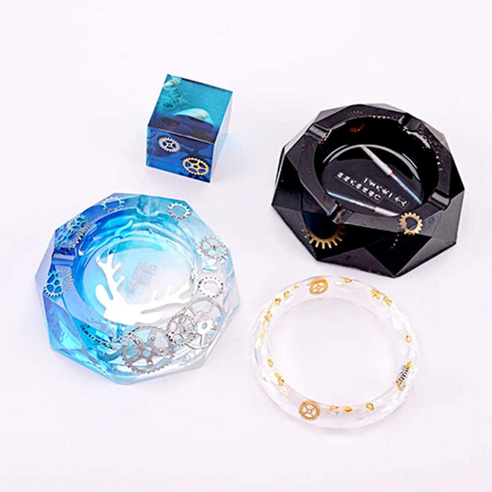 200 Gram Antique Metal DIY Pendant Clock Watch Wheel Gear Cog for Jewelry Making