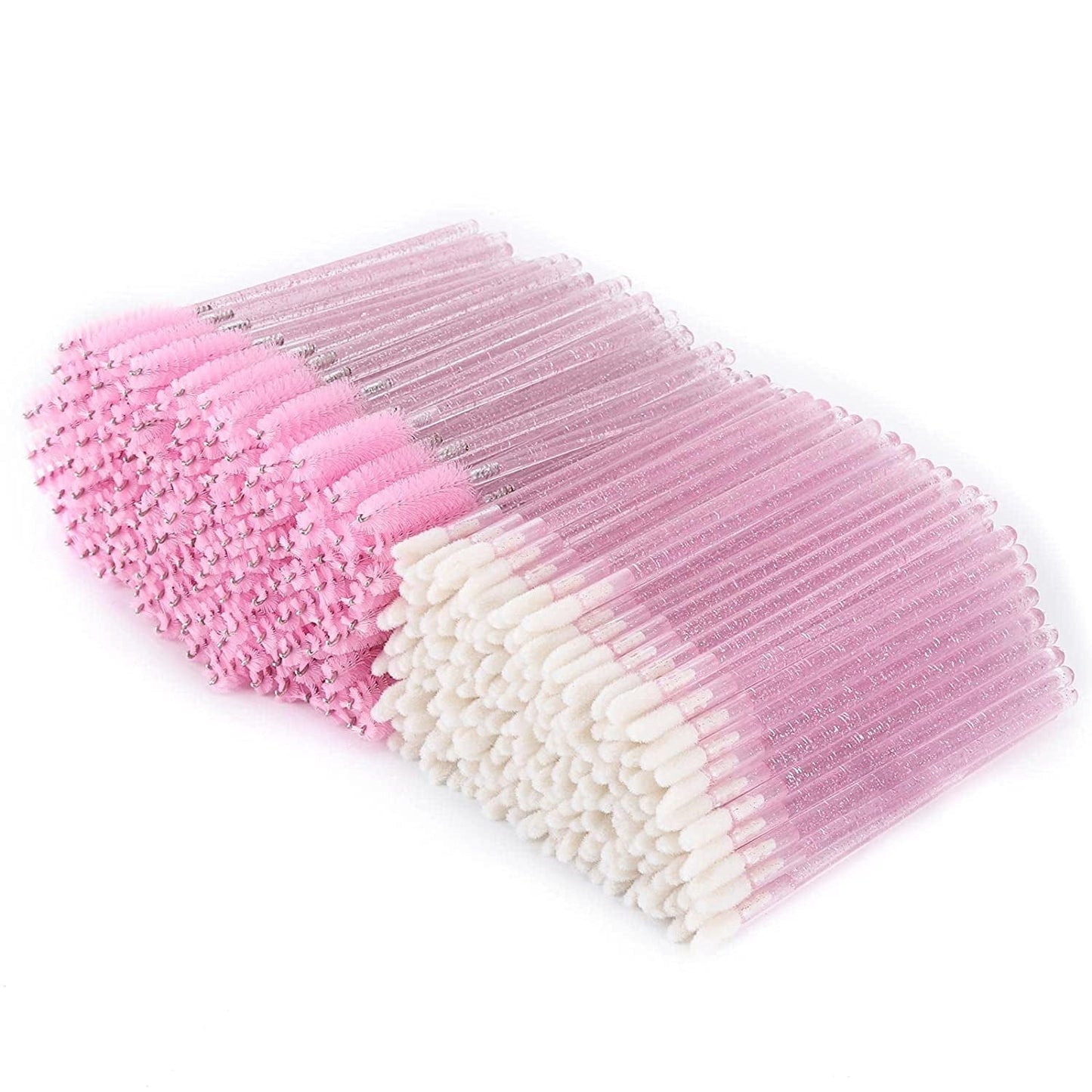 200 Lip Brush and Eyebrow Spoolie, Crystal Disposable Lipstick Applicator, Mascara Wands, Makeup Beauty Tool Kits (Black) Health & Beauty > Personal Care > Cosmetics > Cosmetic Tools > Makeup Tools Tbestmax 4-Pink*400 Pcs