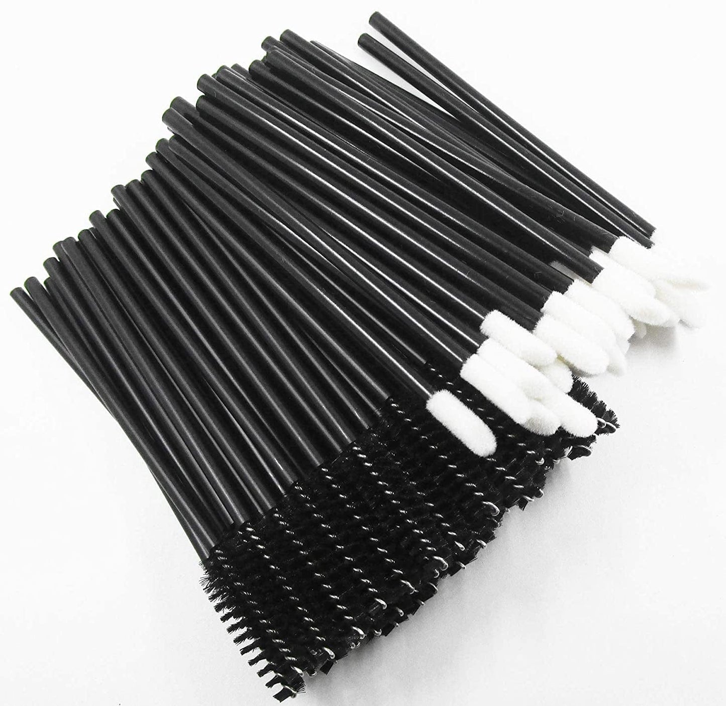200 PCS Disposable Lip Brushes Mascara Wands Cosmetic Lipstick Wands Makeup Applicators Eyelash Brushes Tool Kits… (200Pc, Black White) Health & Beauty > Personal Care > Cosmetics > Cosmetic Tools > Makeup Tools Lifextol Black White 200 Count (Pack of 1)
