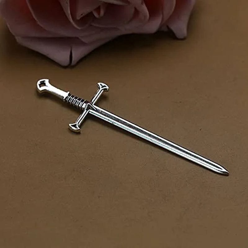 20Pcs 88X25Mm 3D Sword Pendant Charms Antique Silver Tone Making Jewelry