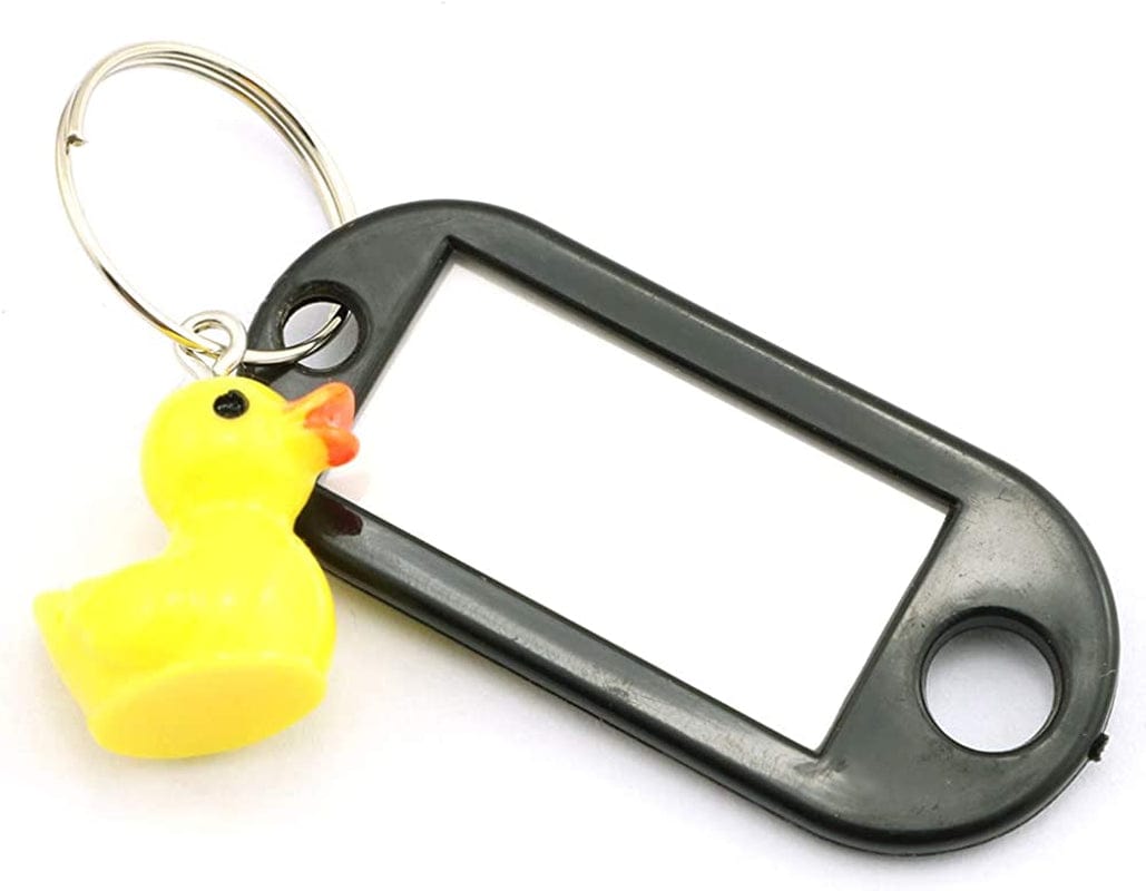 20Pcs Small Yellow Duck Pendants Cute Resin Duck Charms DIY Craft Decoration Accessories 2.2X1.9Cm