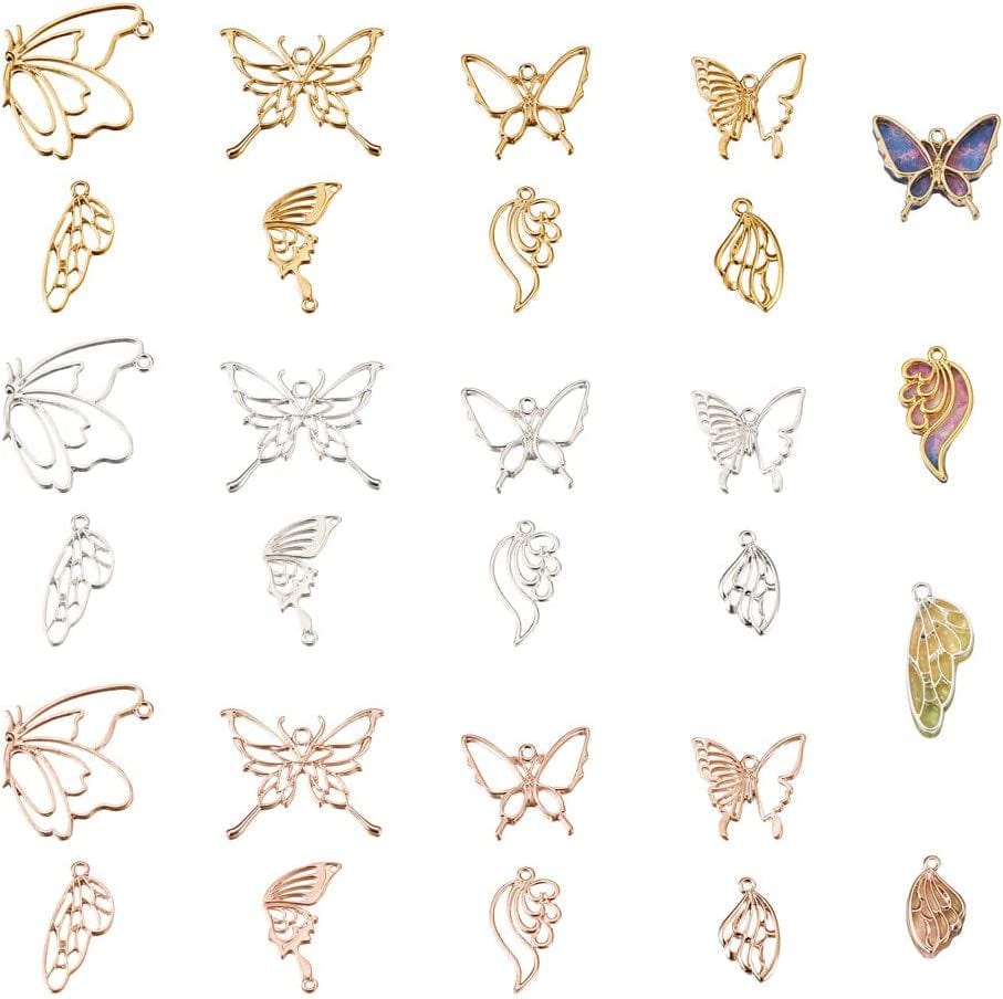 20Pcs Yin Yang Enamel Charm 21X18Mm Double Sided Enamel Yoga Meditation Dangle Charm Pendants for Earrings Necklace Bracelet Jewelry Making and Crafting Golden