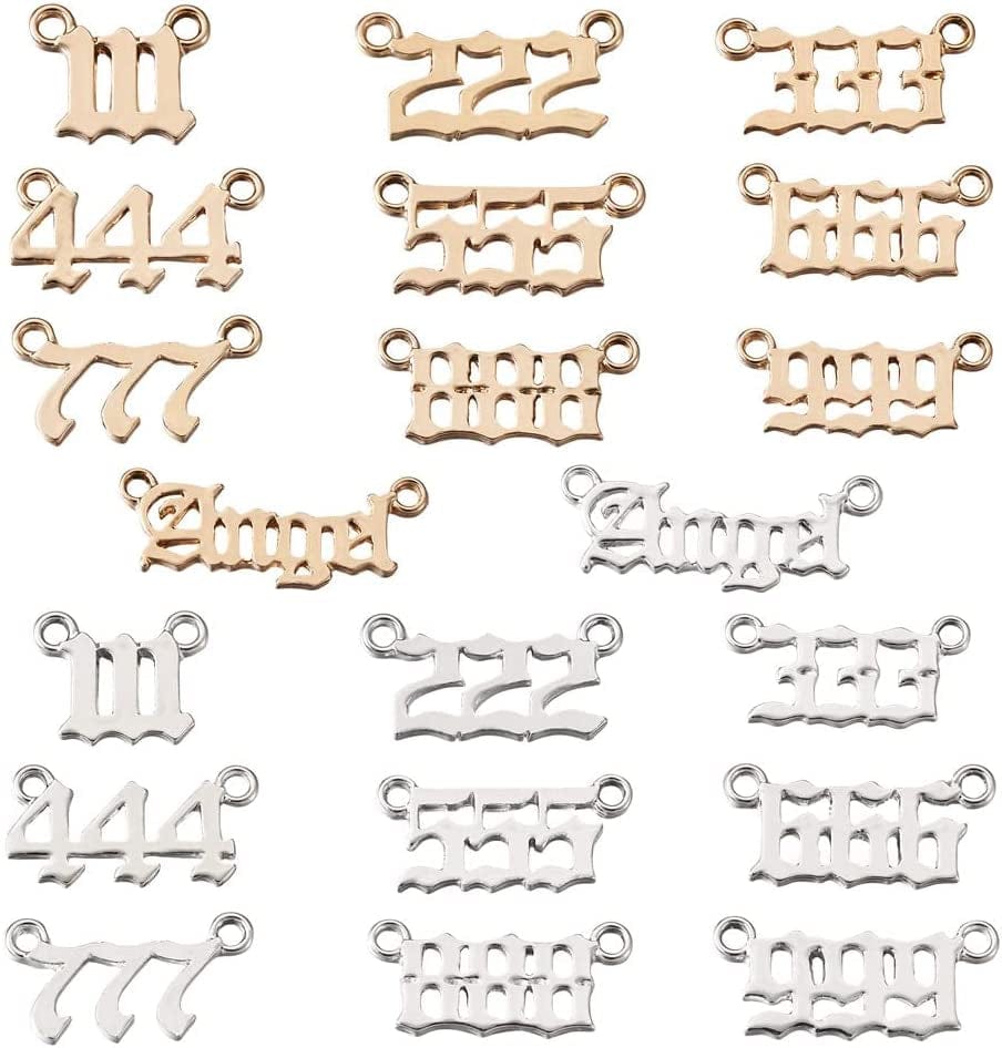 20Pcs Yin Yang Enamel Charm 21X18Mm Double Sided Enamel Yoga Meditation Dangle Charm Pendants for Earrings Necklace Bracelet Jewelry Making and Crafting Light Gold & Platinum Color