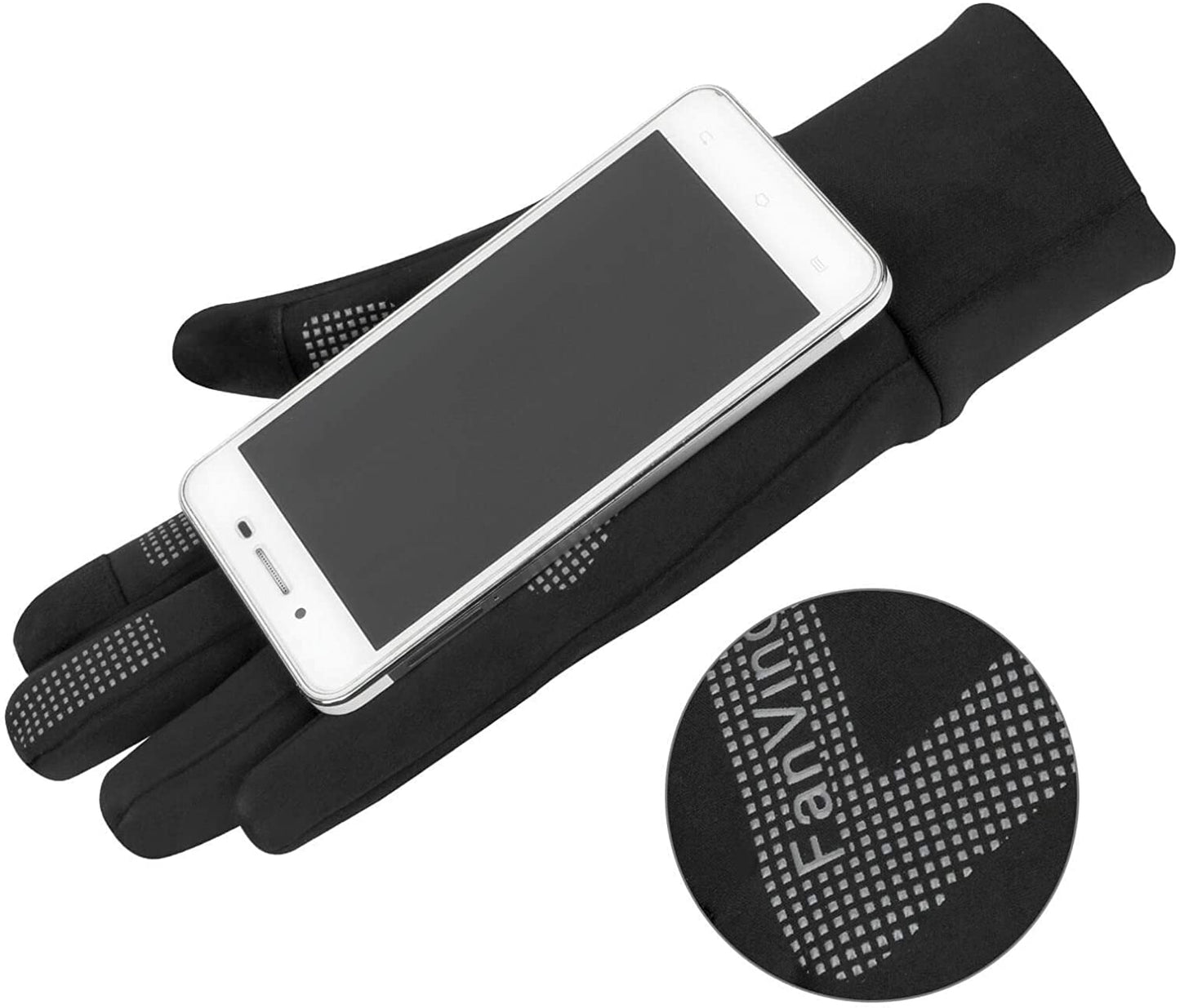 Winter Gloves Touch Screen Water Resistant Thermal for Running Cycling Driving Hiking Windproof Warm Gifts for Men and Women Apparel & Accessories > Clothing Accessories > Gloves & Mittens FanVince