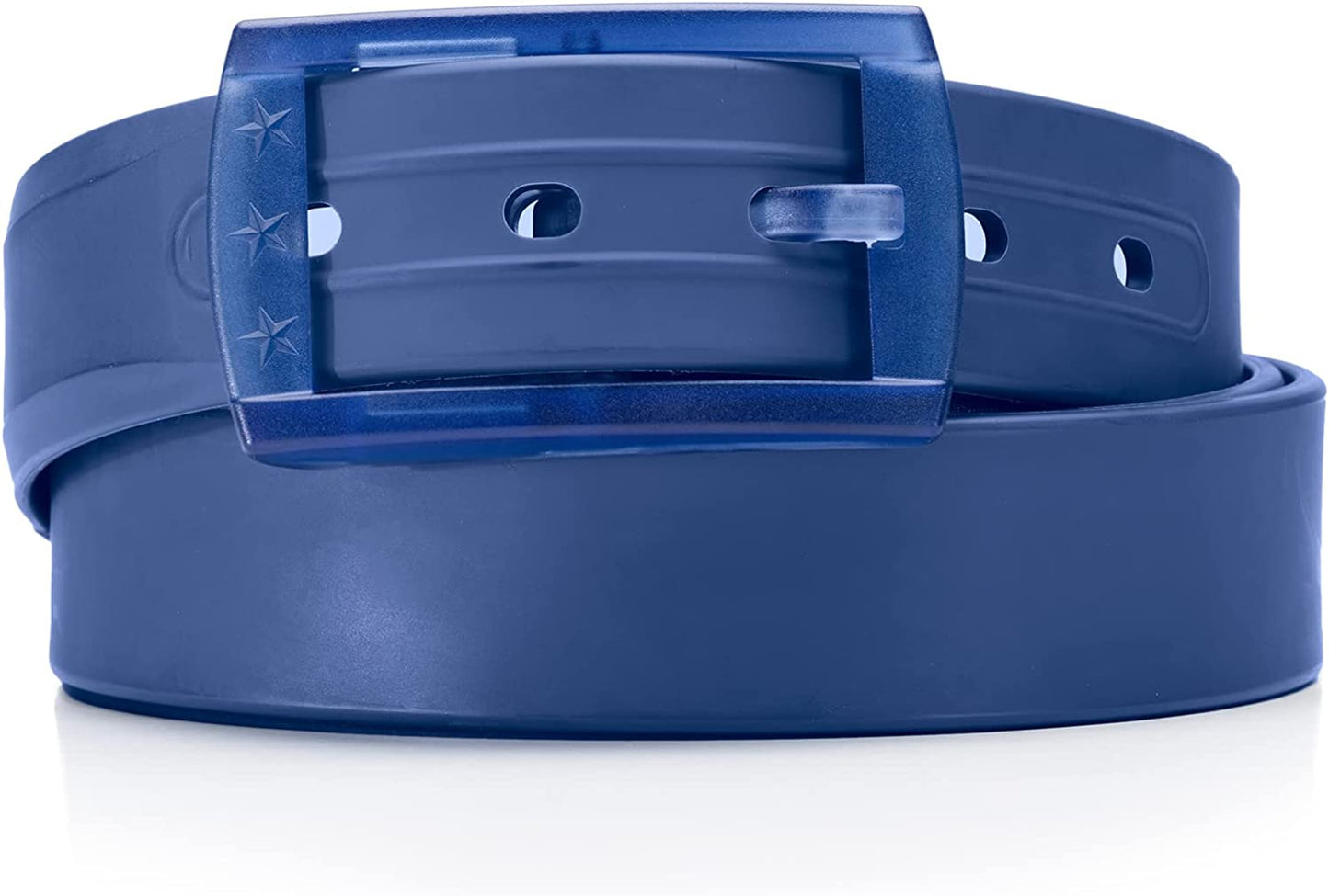 Weathertech Starbelt - Durable and Waterproof Recycled Material-(White/White) Apparel & Accessories > Clothing Accessories > Belts WeatherTech Baby Blue/Navy Blue