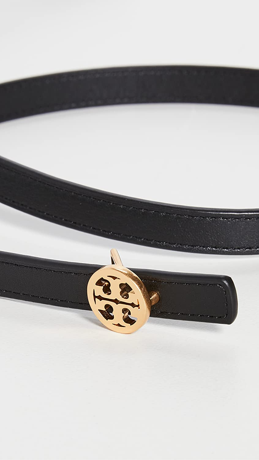 Tory Burch Women'S Skinny Logo Belt Apparel & Accessories > Clothing Accessories > Belts Tory Burch