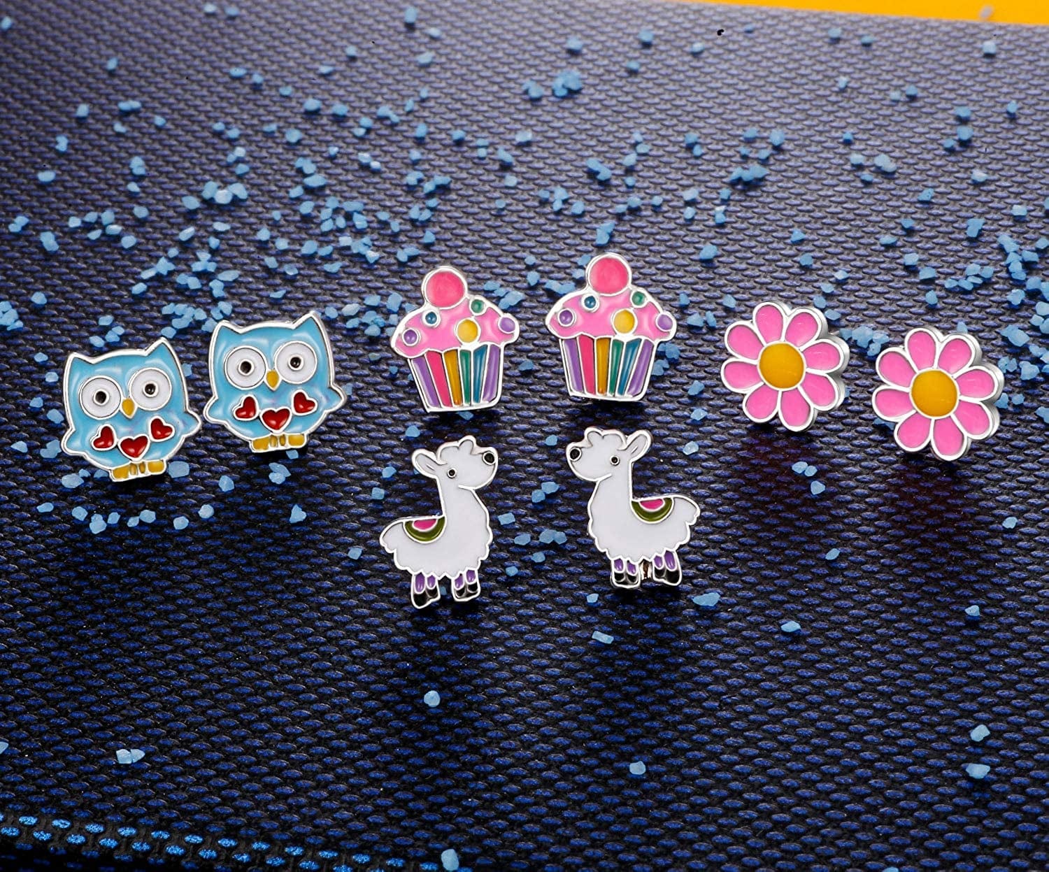 24/30/33 Pairs Hypoallergenic Earrings for Girls Sensitive Ears Studs Set - Cute Earrings for Teen Girls - CZ Stud Earrings for Little Girls - Animal Earrings for Kids