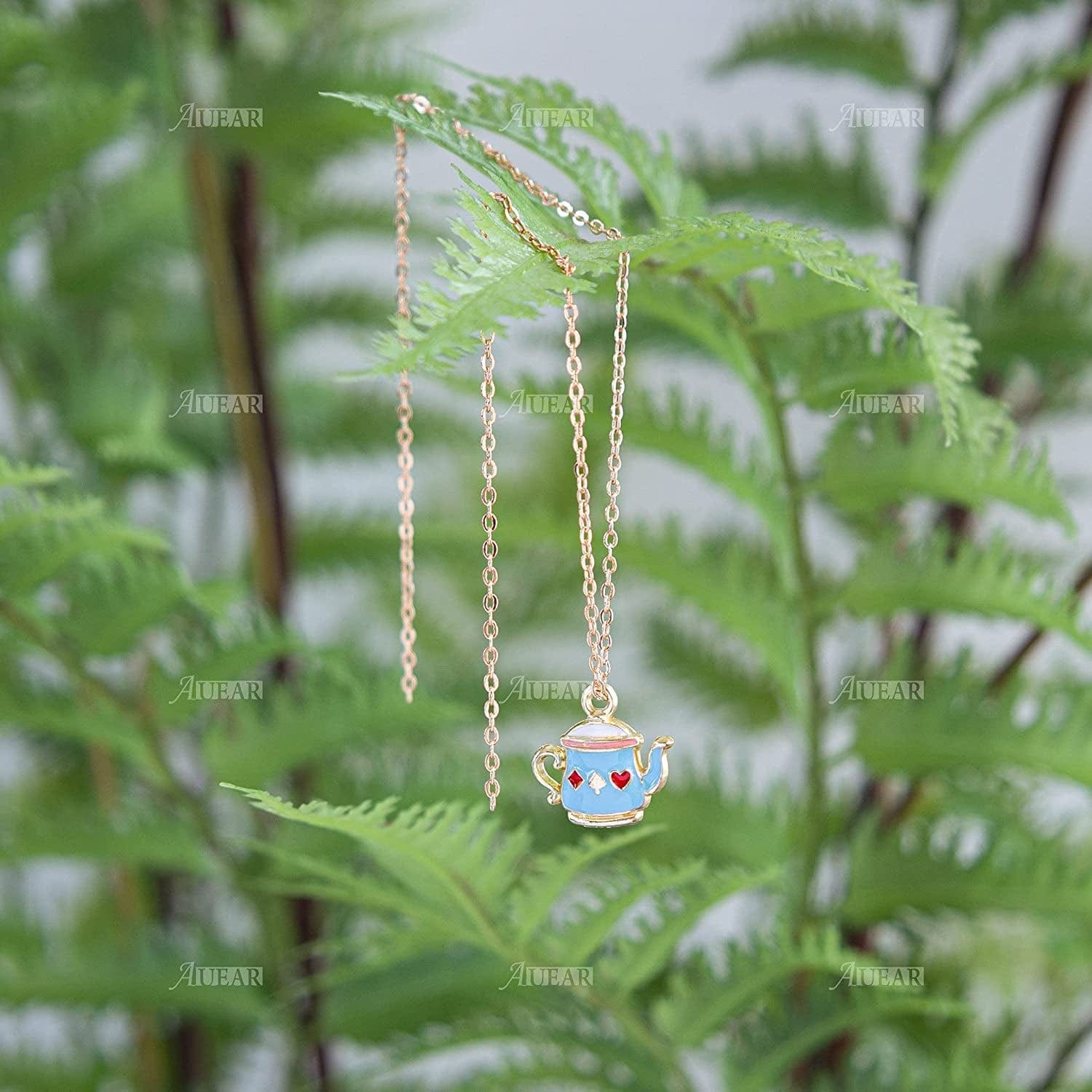 , 24 Pack Teapot Cup Charms Pendant Enamel Alloy Charm for Earrings Bracelet Jewelry Making DIY