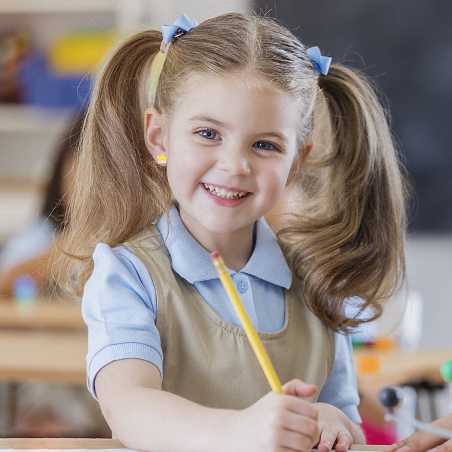 24 Pairs Hypoallergenic Earrings Set for Girls Teens Kids Stainless Steel Stud Earrings Set Animal Butterfly Rainbow Star Unicorn Cute Earring Jewelry Gifts for Girls Kids Women