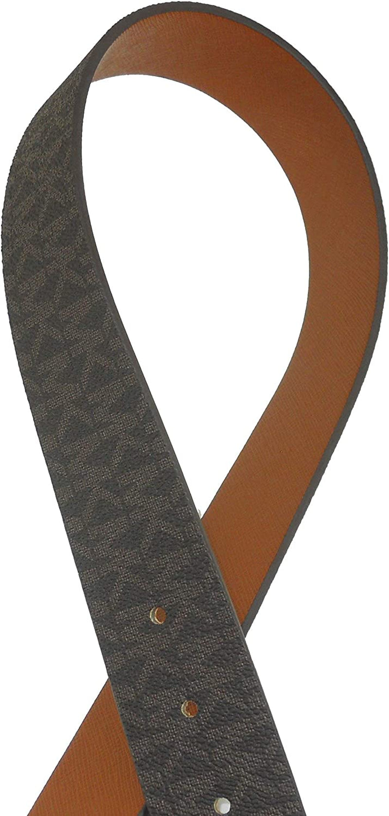 Michael Kors Womens Reversible MK Logo Belt Brown/Brown (S) Apparel & Accessories > Clothing Accessories > Belts Michael Kors