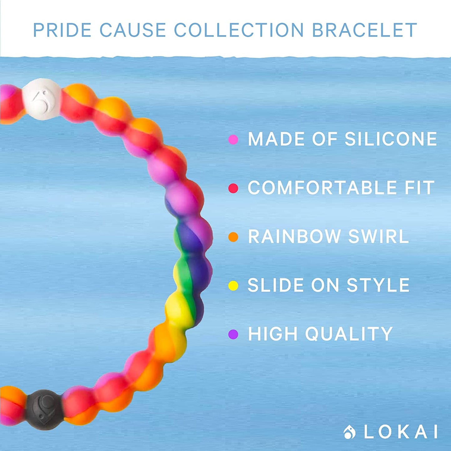 Lokai Pride Cause Collection Bracelet Apparel & Accessories > Jewelry > Bracelets Lokai