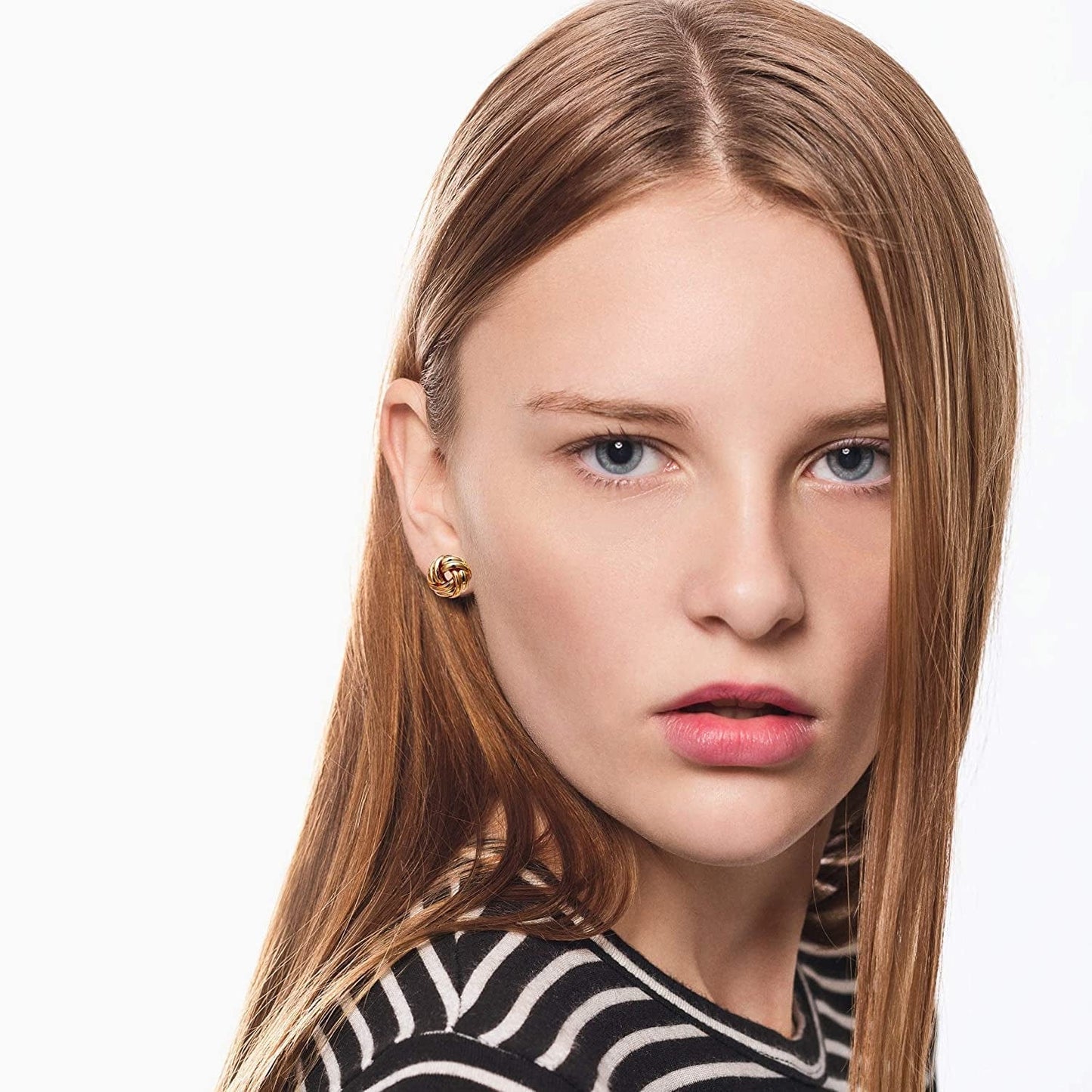 26/60/75 Pairs Fashion Earrings with Leopard Hoop Stud Jacket Earrings,Tassel Dangling Earrings for Women Girls Jewelry Valentine Birthday Party Gift