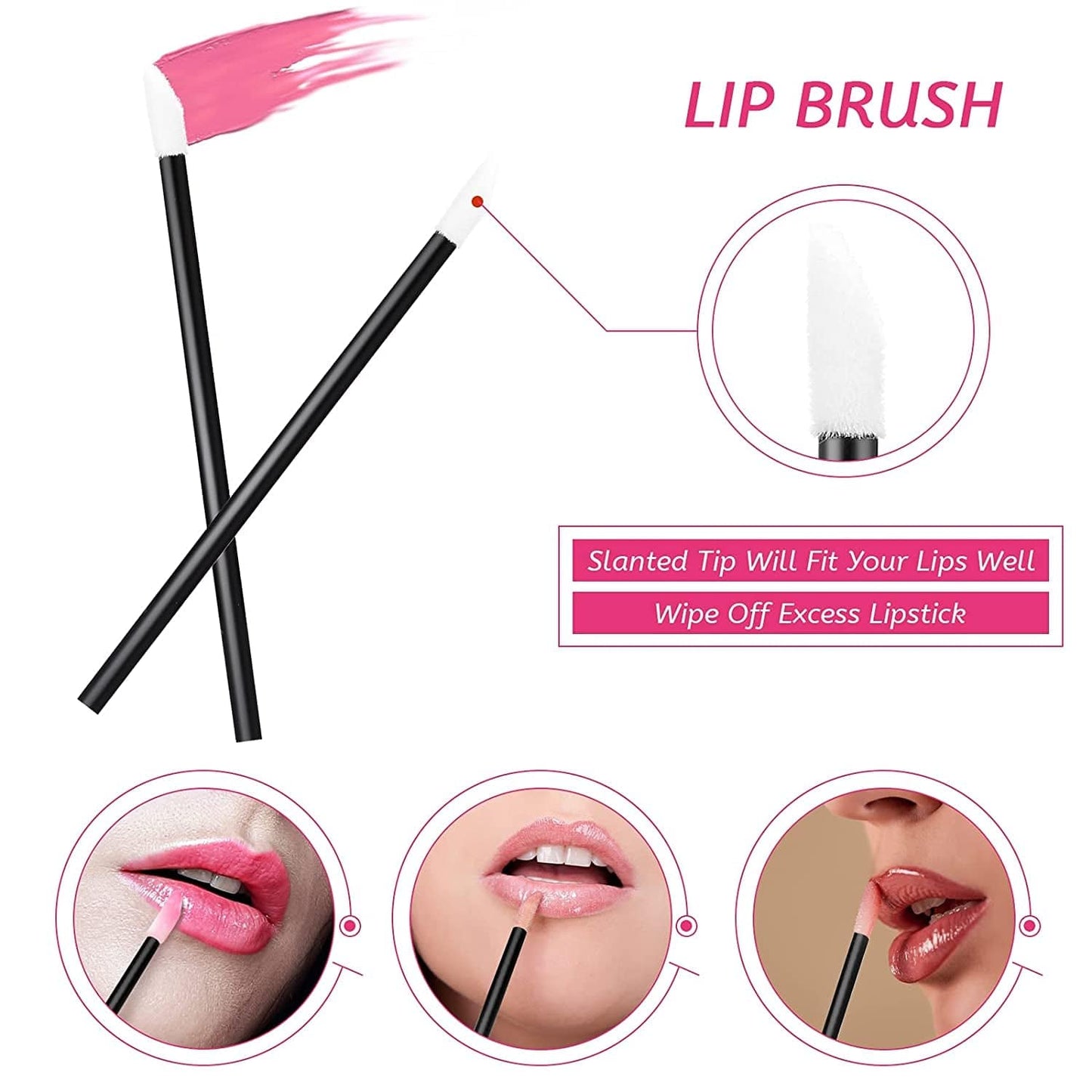 260 Pieces Disposable Makeup Tools Kit, Eyeliner Brushes Mascara Wands Lipstick Applicators Plastic Organizer Box Short Waterproof Cape Stainless Steel Makeup Palette, Spatula (Black) (Black) Health & Beauty > Personal Care > Cosmetics > Cosmetic Tools > Makeup Tools Maitys