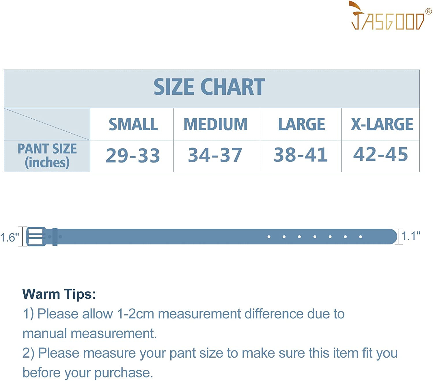 JASGOOD 2 Pack Women Leather Belt for Jeans Pants,Fashion PU Leather Belt with Alloy Buckle Apparel & Accessories > Clothing Accessories > Belts KYLIE MAX