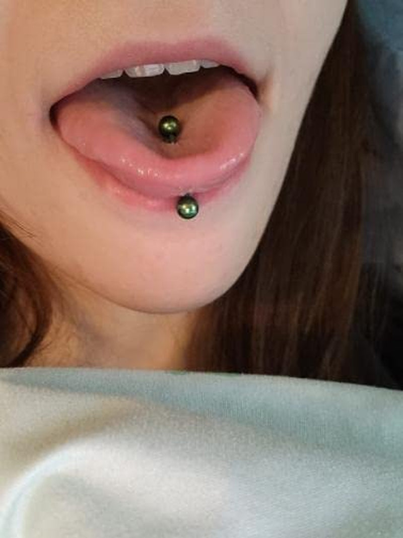 Vcmart Nipple Rings Tongue Rings Stainless Steel 14G Straight Barbells Piercing Jewelry 12Mm,14Mm,16Mm,18Mm Apparel & Accessories > Jewelry > Body Jewelry vcmart