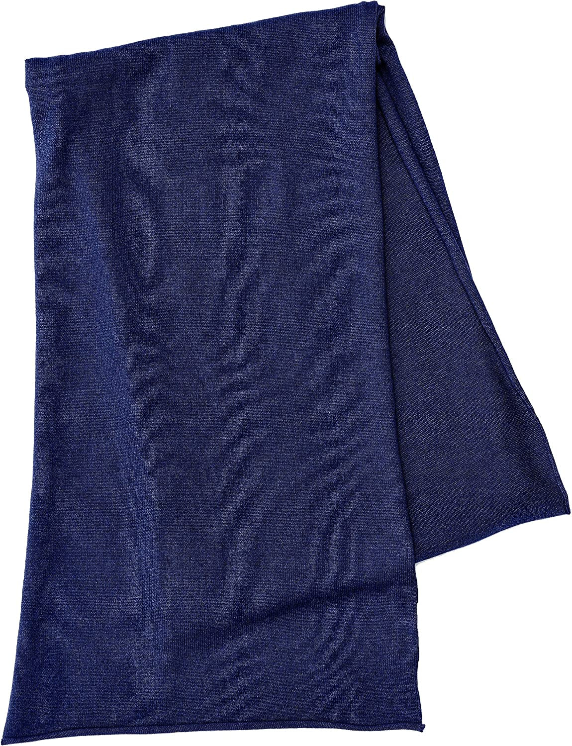 Cashmeren Unisex Plain Knit Solid Scarf - Matching Gloves 100% Pure Cashmere Accessories • Add Both to Cart for a Set Apparel & Accessories > Clothing Accessories > Gloves & Mittens Cashmeren Navy / Scarf Gloves - One Size / Scarf - 80"x 13.5"