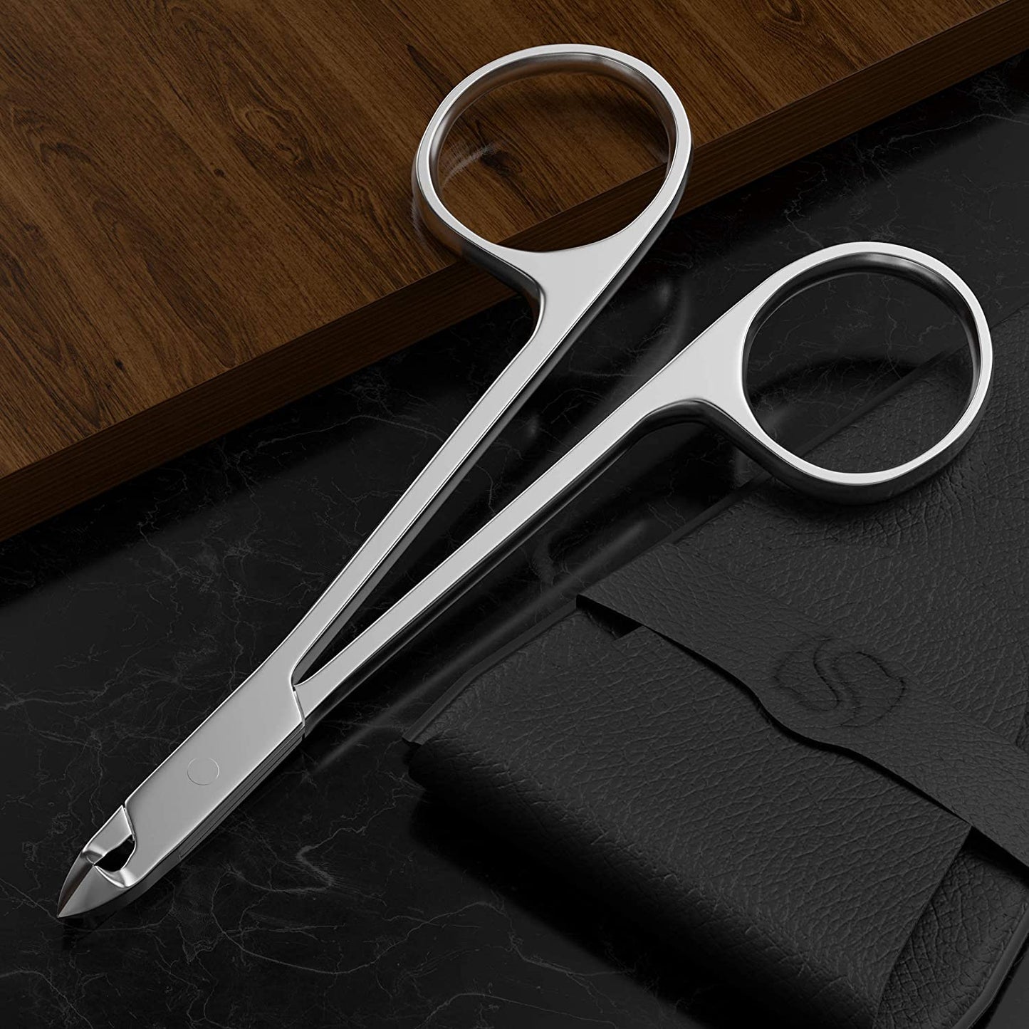 Suvorna 4" Cuticle Trimmer Cuticle Nippers Cuticle Cutter Nail Cuticle Trimmer Cuticle Clippers Nippers Nail Cuticle Professional Manicure Cuticle Trimmer Japanese 420 Stainless Steel Nail Scissor. Health & Beauty > Personal Care > Cosmetics > Cosmetic Tools > Nail Tools Suvorna