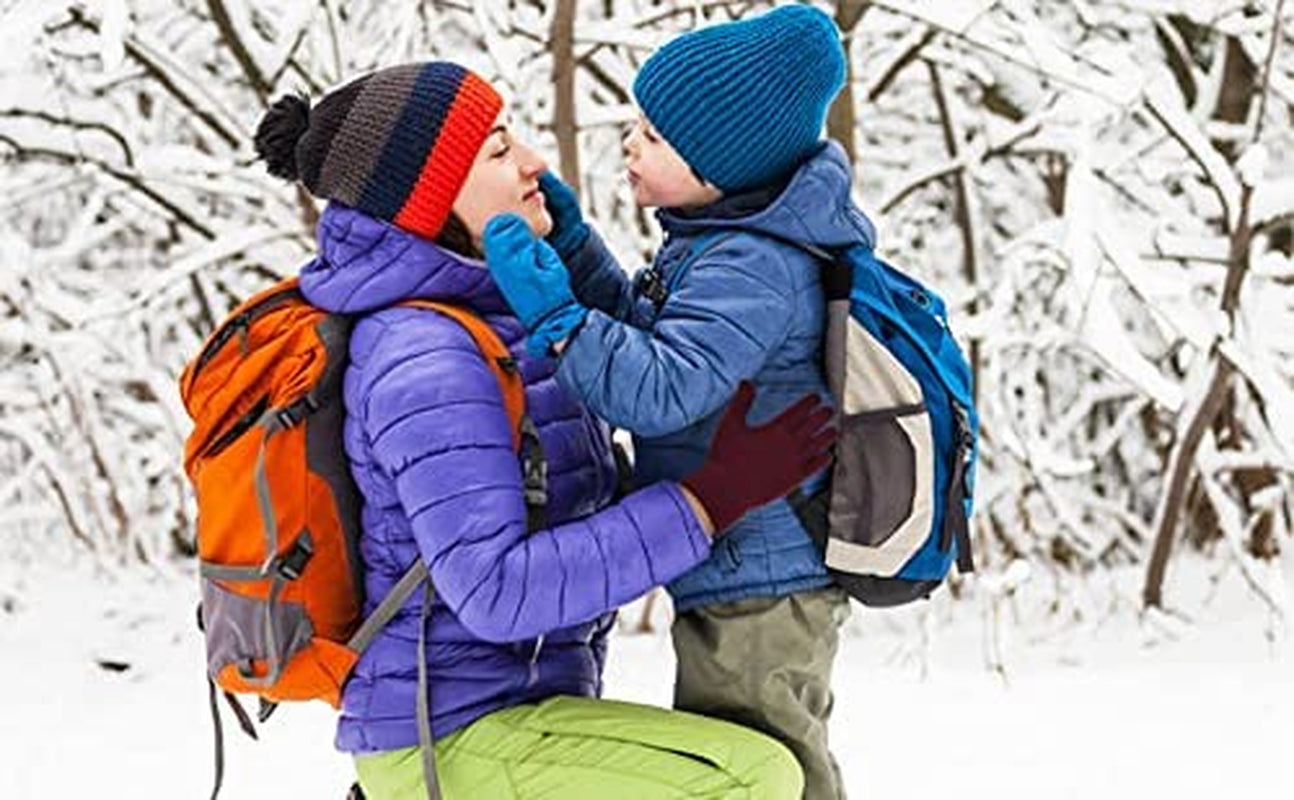 GLEDLOVES 5 Pairs Winter Knitted Magic Elastic Gloves for Unisex Gloves Knit Full Fingers Warm Gloves for Men Women. Apparel & Accessories > Clothing Accessories > Gloves & Mittens GLEDLOVES