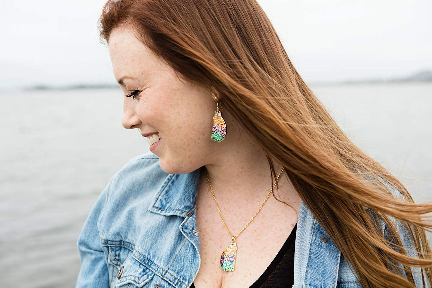 Laurel Burch Jewelry Rainbow Cats Earrings Apparel & Accessories > Jewelry > Earrings Laurel Burch Jewelry