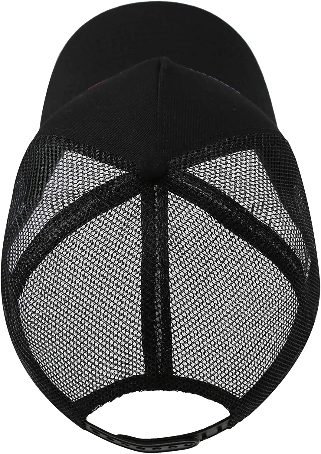 VIONLAN Baseball Cap American Flag Trucker Hat for Men Women 3D Embossed Logo Adjustable Outdoor Mesh Snapback Hat Apparel & Accessories > Clothing Accessories > Hats VIONLAN