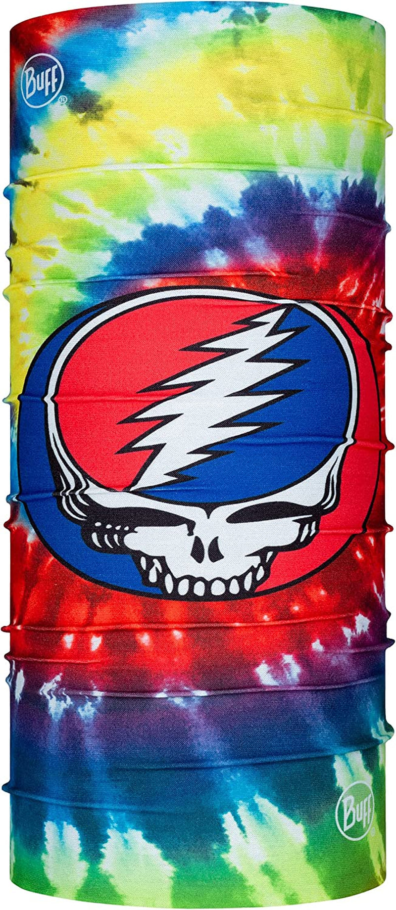 BUFF Unisex-Adult Original Ecostretch Ultra Stretch Fabric Worn 12+ Ways Apparel & Accessories > Clothing Accessories > Headwear BUFF Grateful Dead Syf Tie Dye One Size