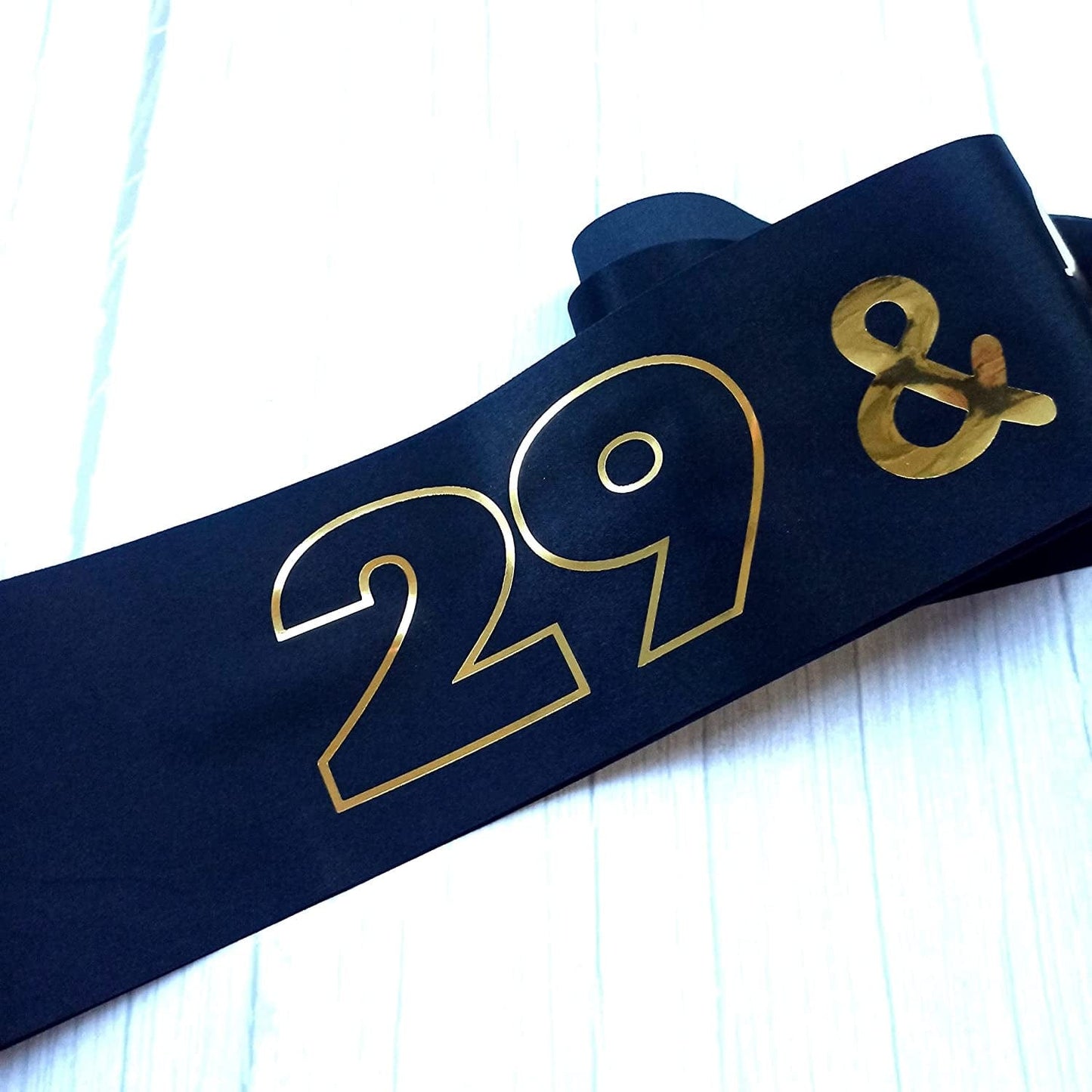 29 and Feeling Fine Birthday Sash, 29Th Golden Birthday Sash Gifts for Women and Men, It'S My 29Th Birthday Black and Gold Sash, 29Th Birthday Decorations and Supplies Apparel & Accessories > Clothing Accessories > Sashes Emma's Outlets