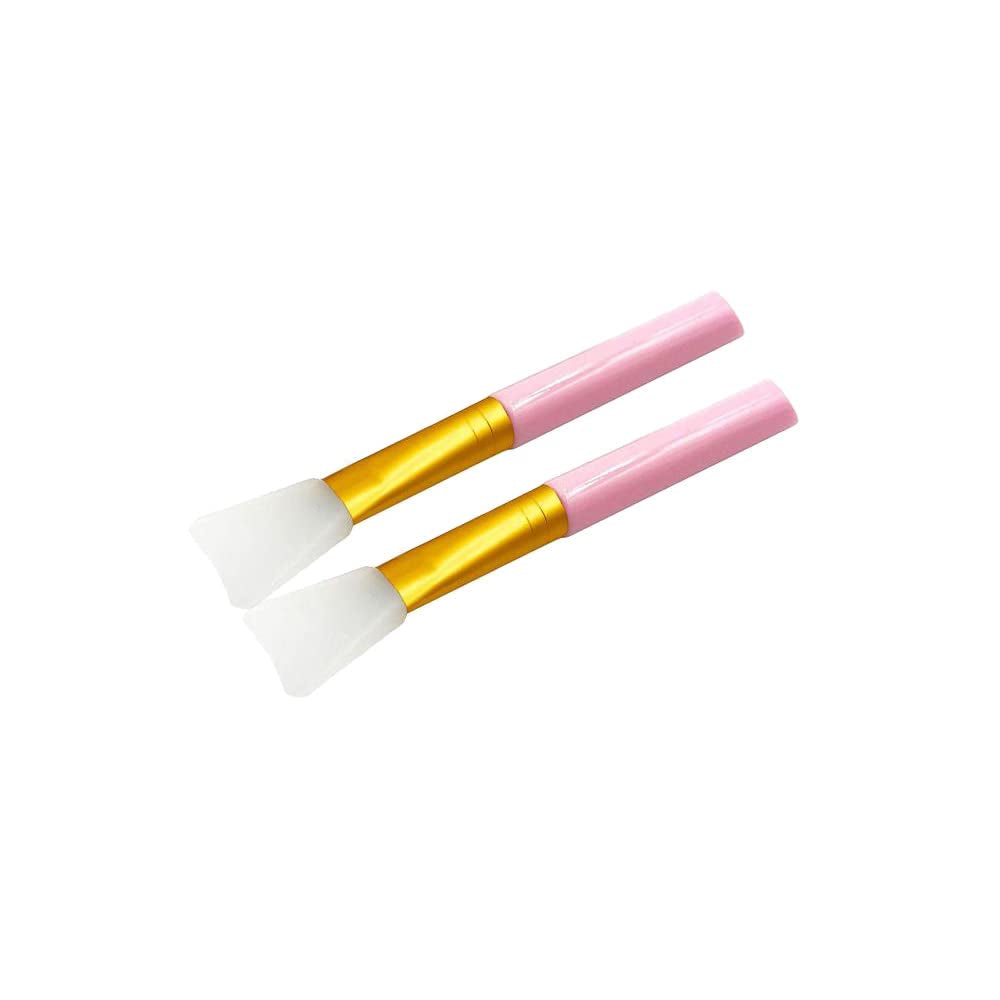 BNP 2 Pcs Facial Mask Brush Soft Silicone Hairless Body Lotion and Body Butter Facial Mud Mask Applicator Tools (Yellow) Health & Beauty > Personal Care > Cosmetics > Cosmetic Tools > Skin Care Tools BNP Pink