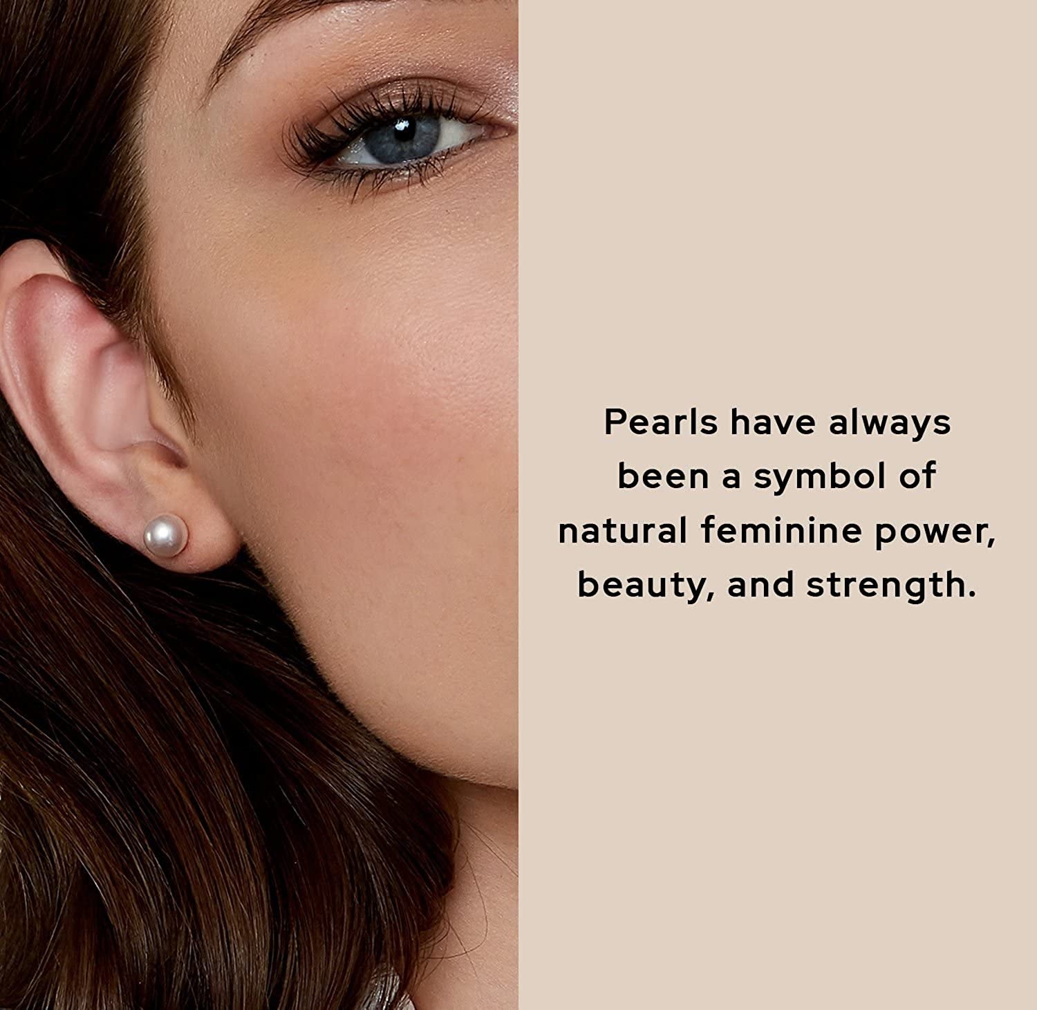 THE PEARL SOURCE AAAA Quality 14K Gold Plated Sterling Silver White Freshwater Real Pearl Earrings for Women | Hypoallergenic Earrings with Genuine Cultured Pearls Apparel & Accessories > Jewelry > Earrings The Pearl Source